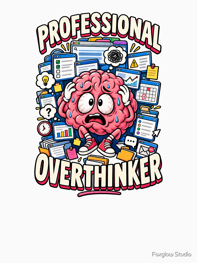 Professional Overthinker by Foxglow Studio