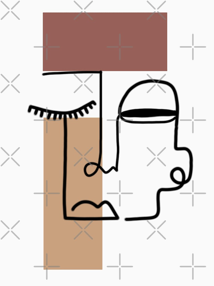 Minimalist Woman face by mrdvb19
