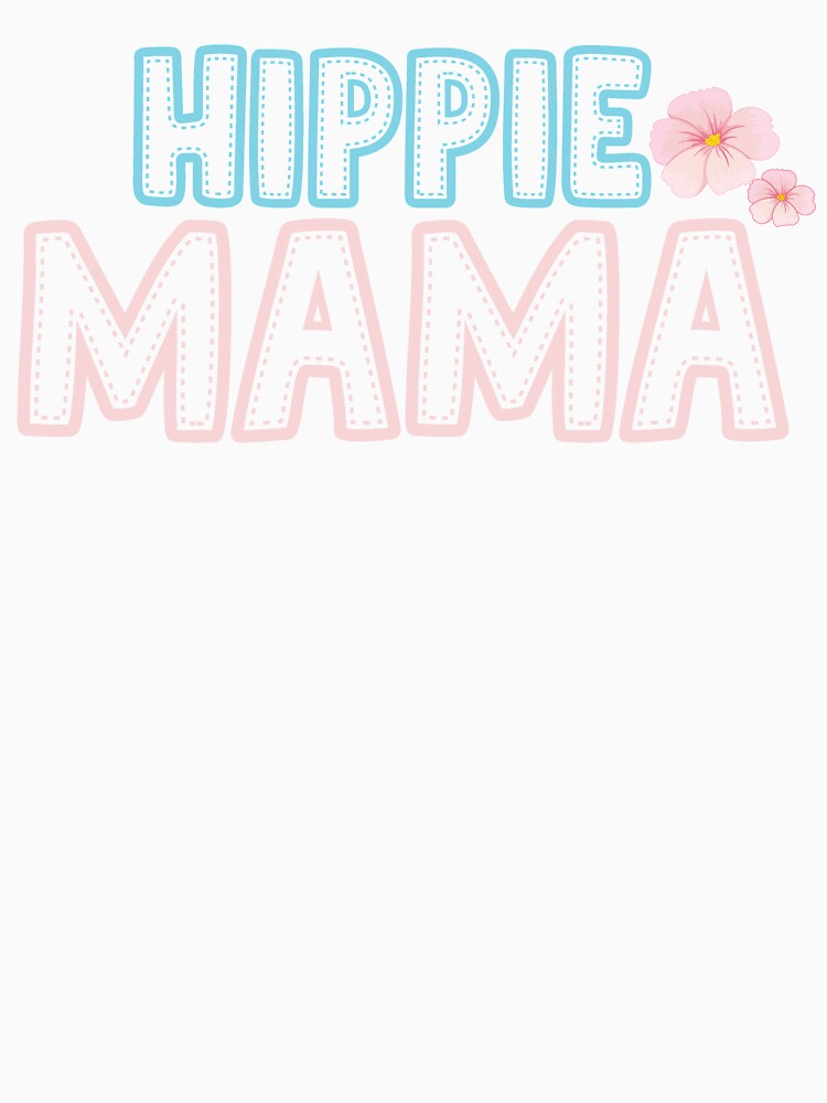 Hippie Mama Funny Mom by patroart