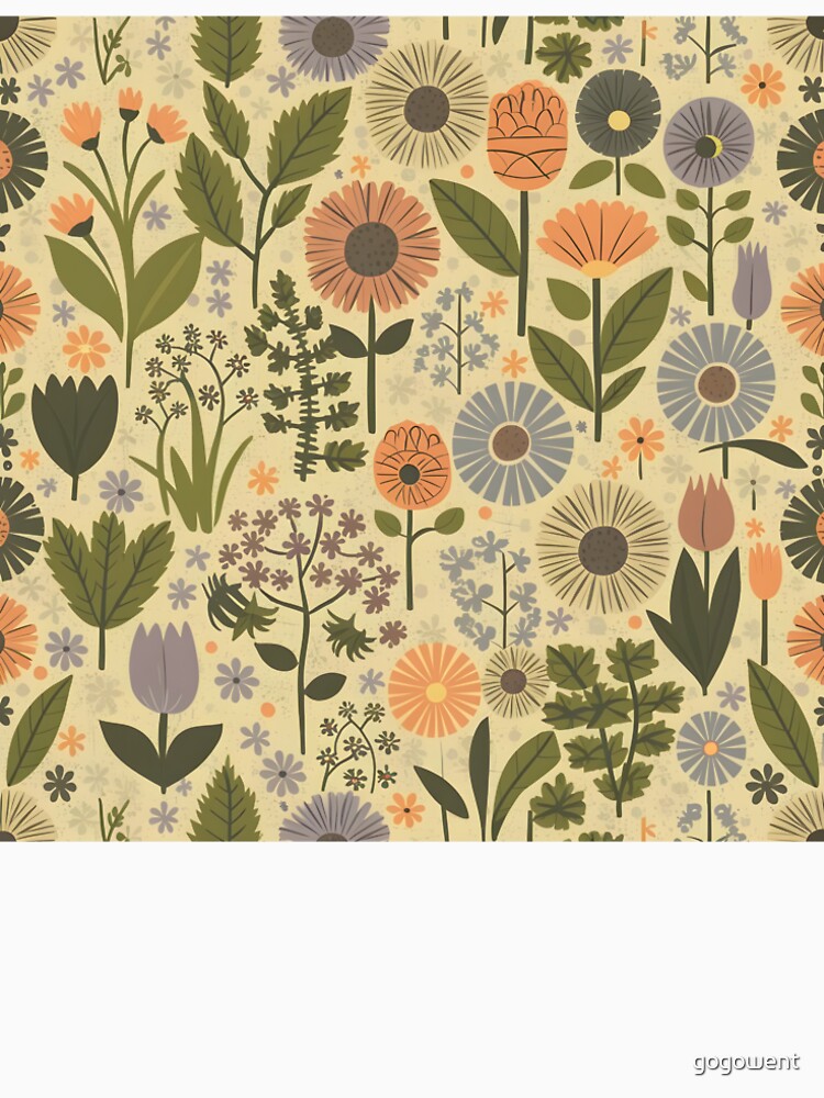 Vintage Floral by gogowent