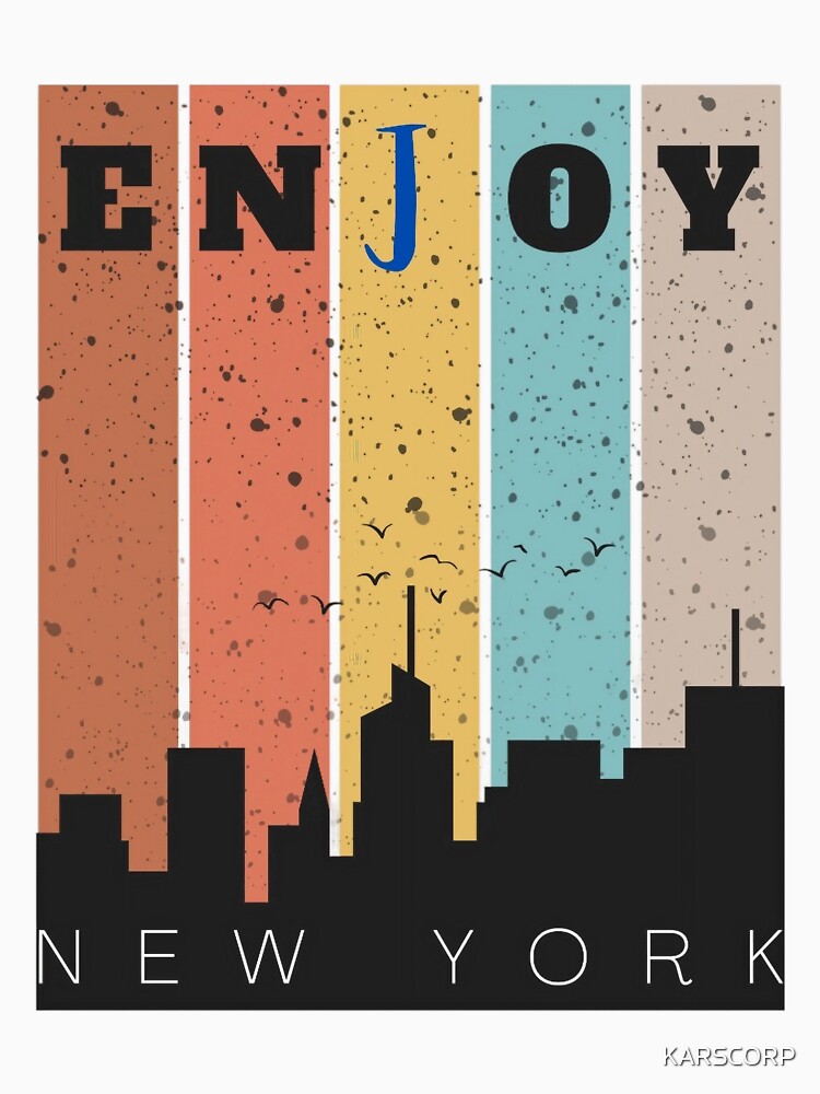 New York Graphic Printed T-Shirt by KARSCORP