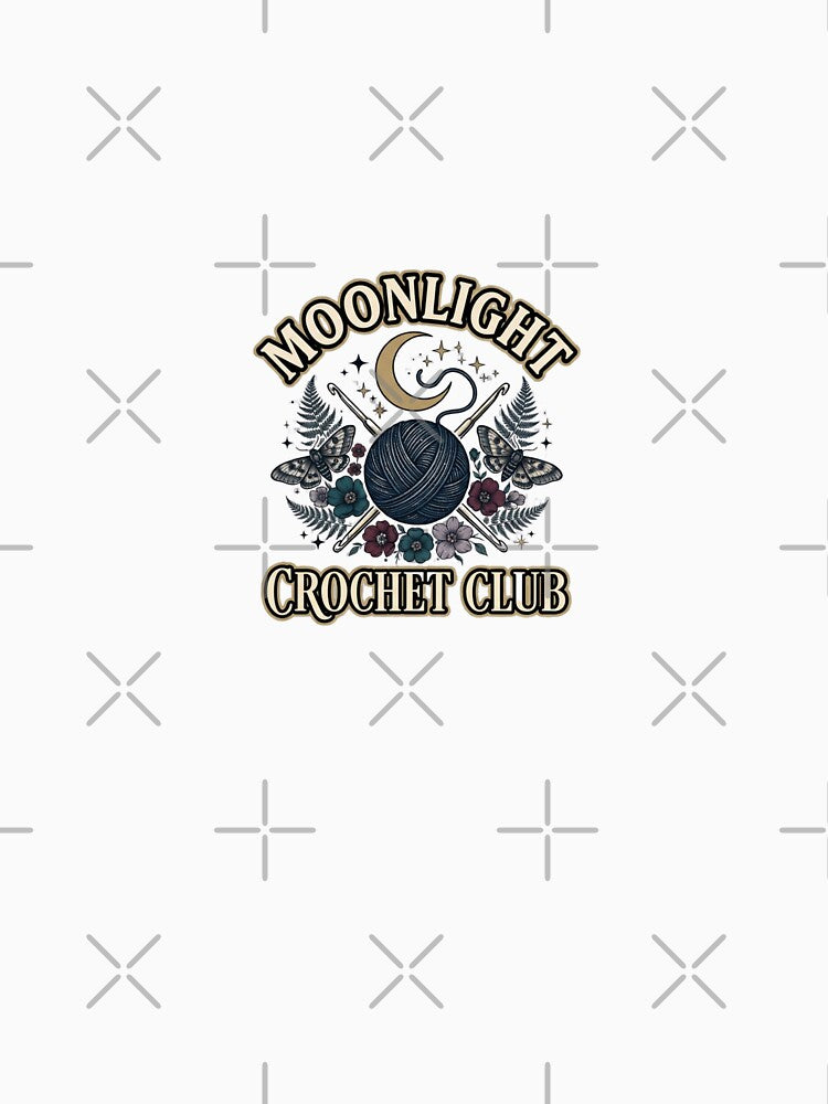 Moonlight Crochet Club Celestial Yarn Art by GoofyShopp