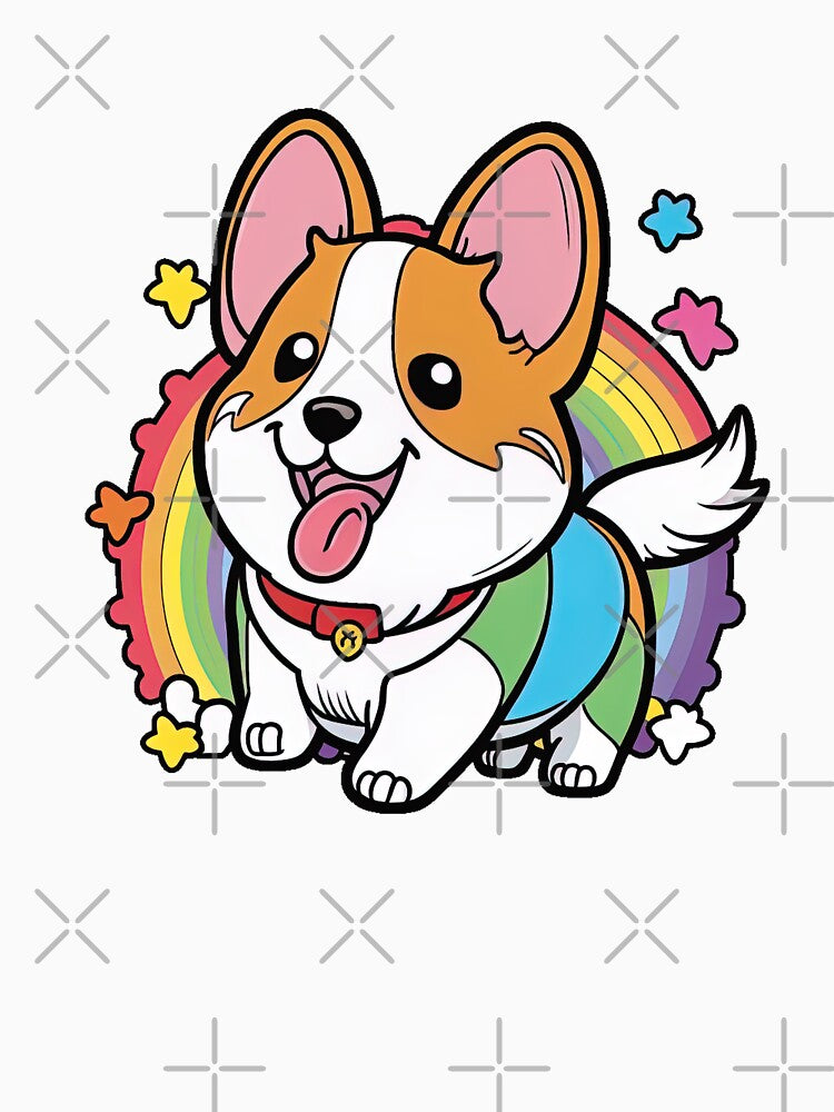 Corgi love by Jada-Art-Shop