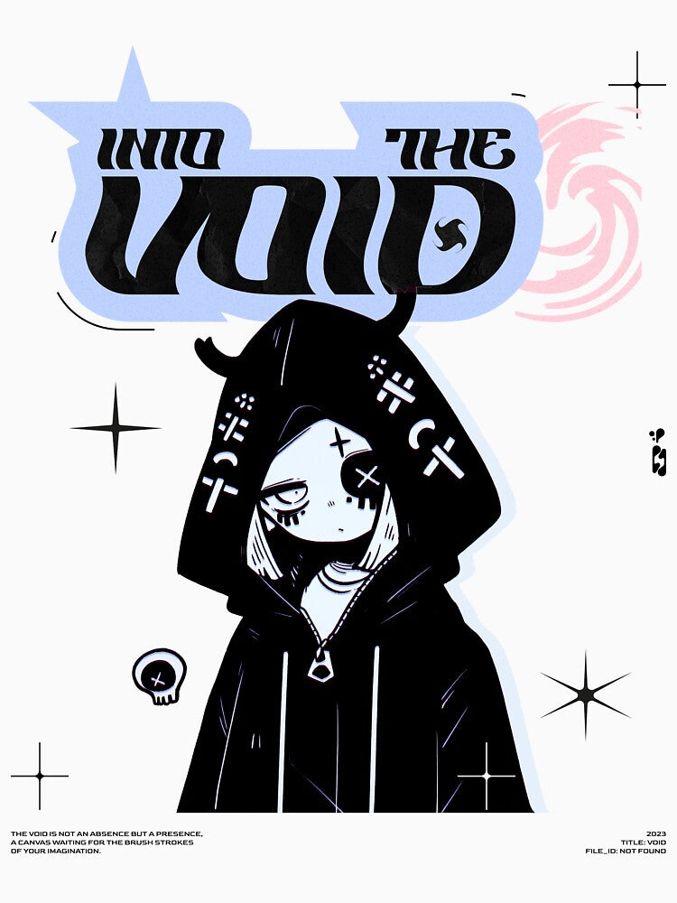 Into The Void Harajuku Anime Girl by CursedInk