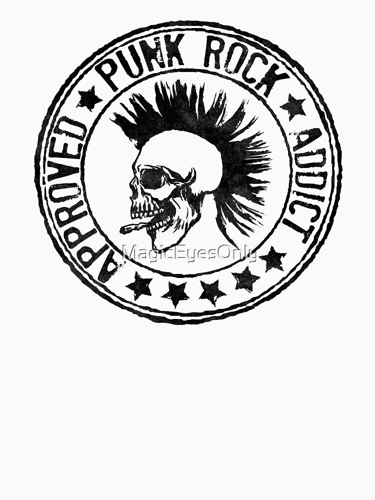 Punk Rock Addict (Stamp) by MagicEyesOnly