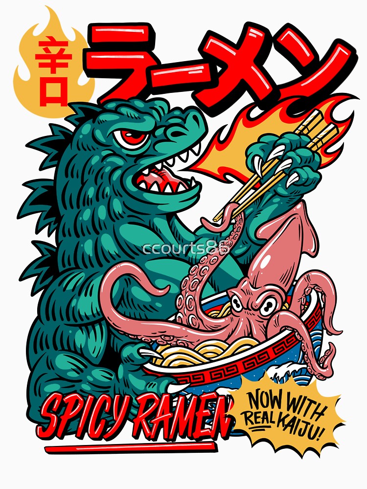 Spicy Kaiju Ramen by ccourts86