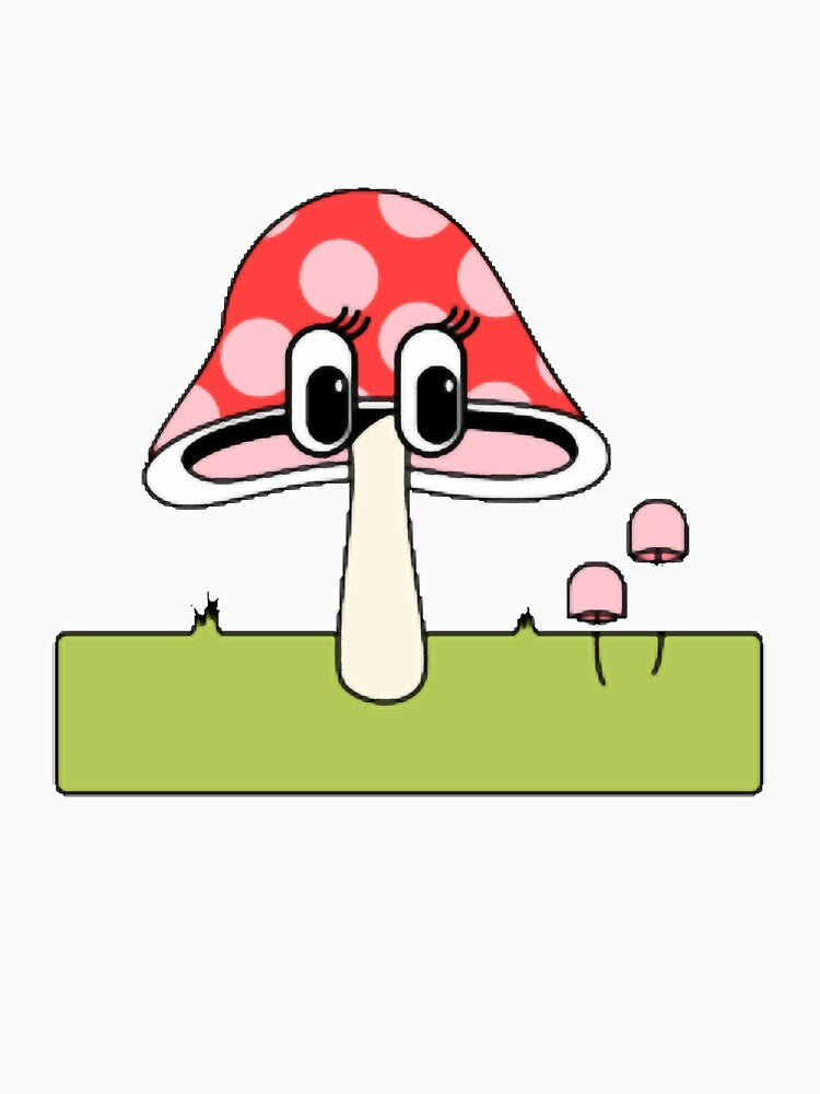 Pink Mushroom Oversized by storefficial