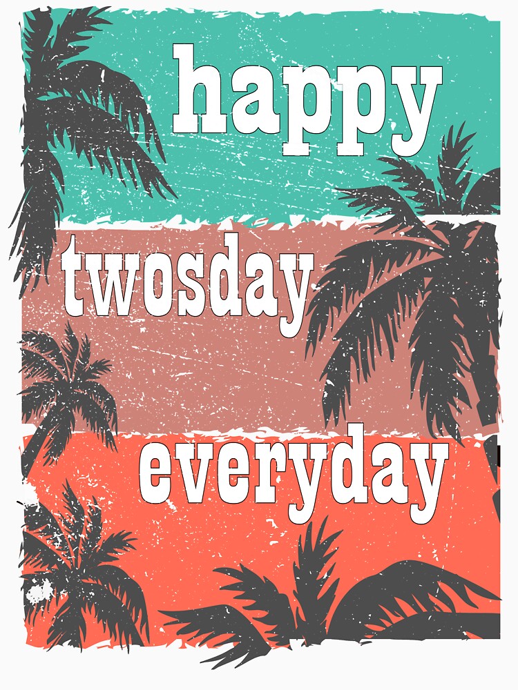 happy Twosday everyday Shirt, for Boys girl and men and women 2nd Birthday Birthday by youssef21