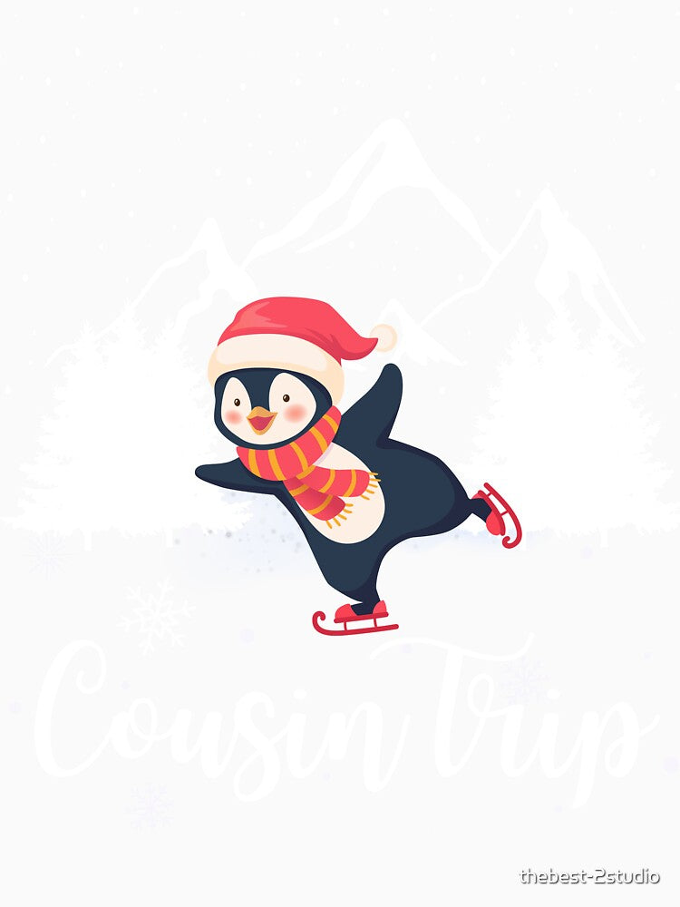 Cousin Trip Family Reunion Ski Trip Matching Penguin Lover by thebest-2studio
