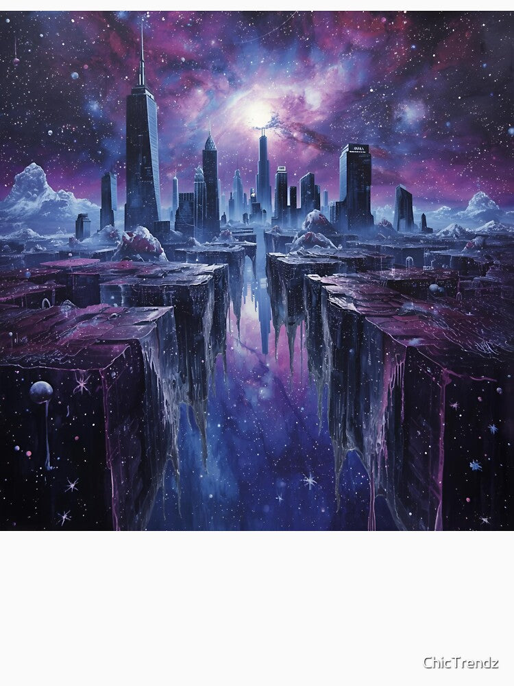 When the City Melts into Space by ChicTrendz