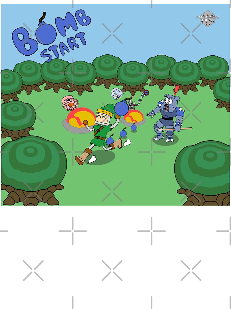 Explode it like bomberman! by bubblyshirtwear