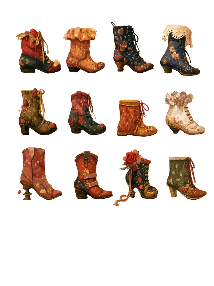 Retro vintage boots by The Retro Stop