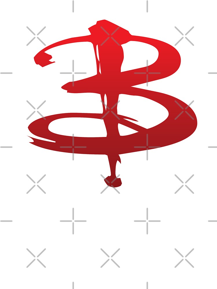 Red B Logo - Buffy by iTheressa