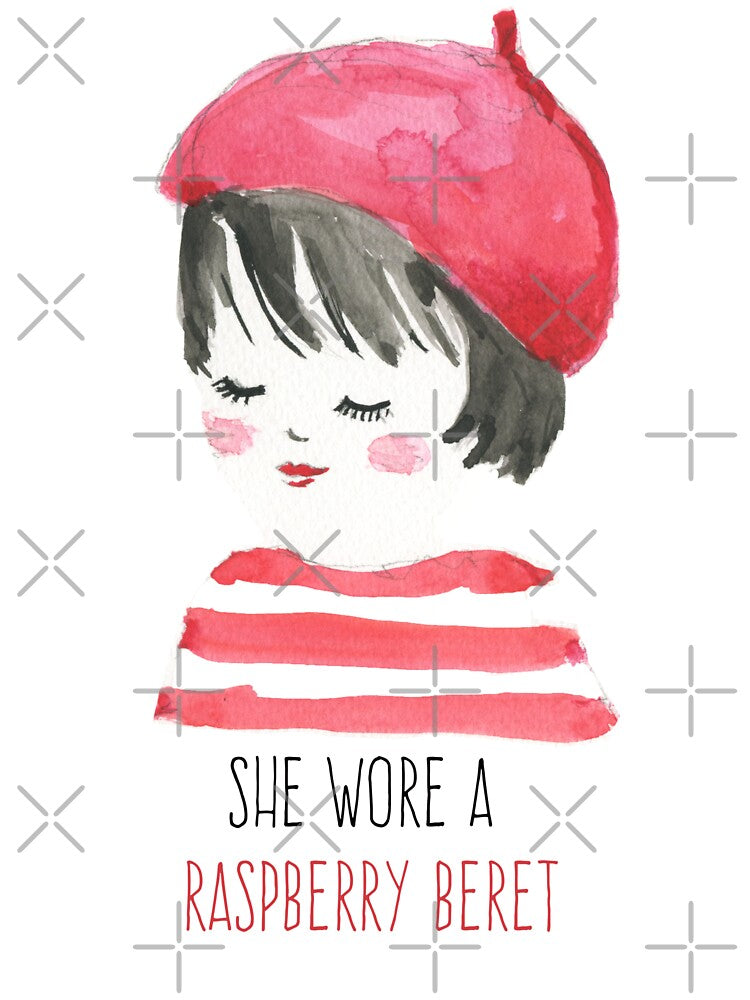 She Wore a Raspberry Beret by lizzielamb
