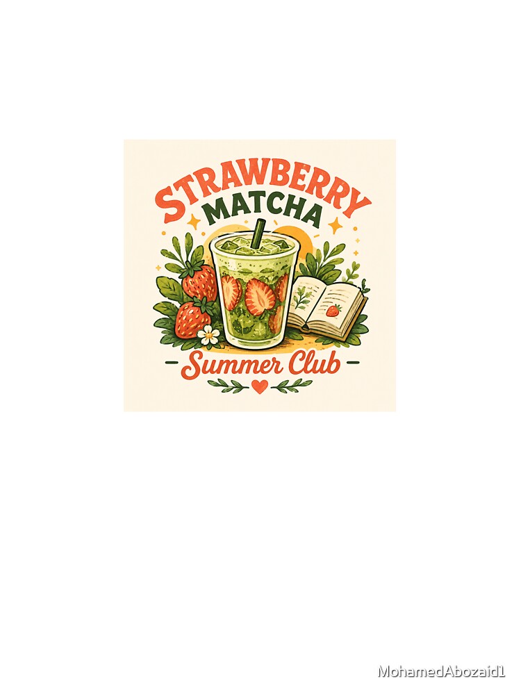 Strawberry Matcha Summer Club Drink by MohamedAbozaid1