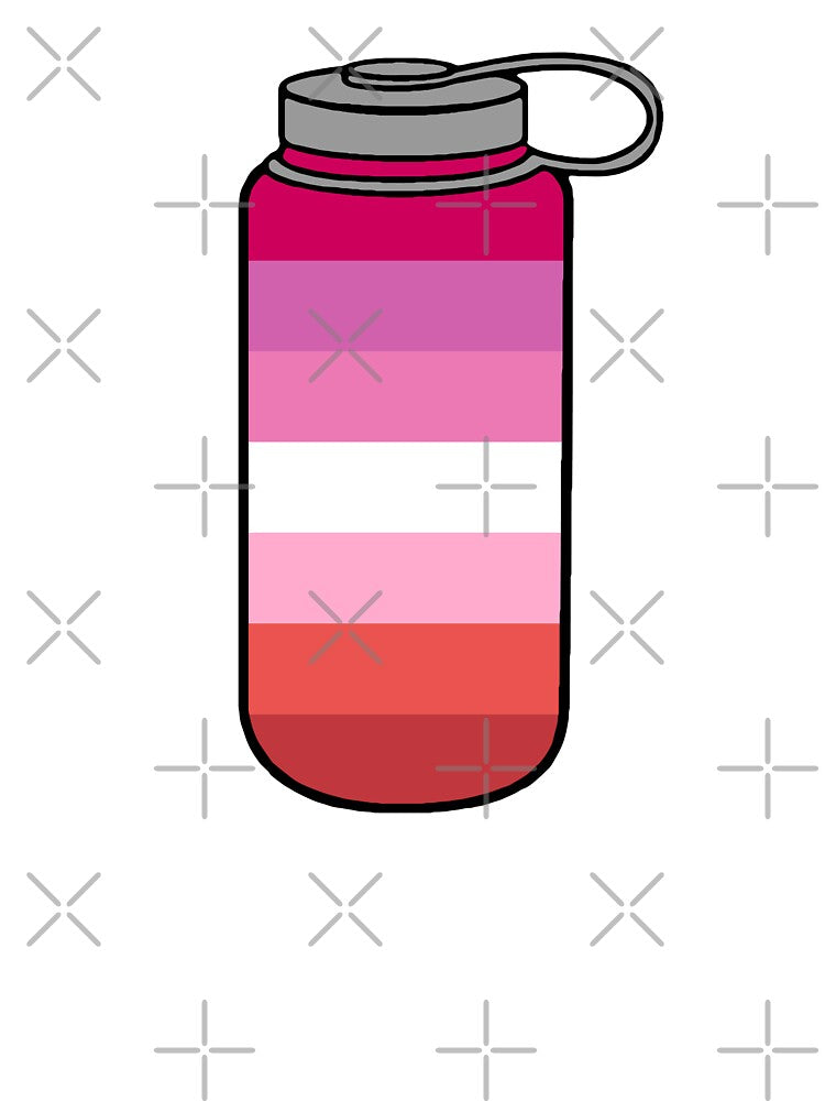Lesbian Pride Nalgene Water Bottle by maura41