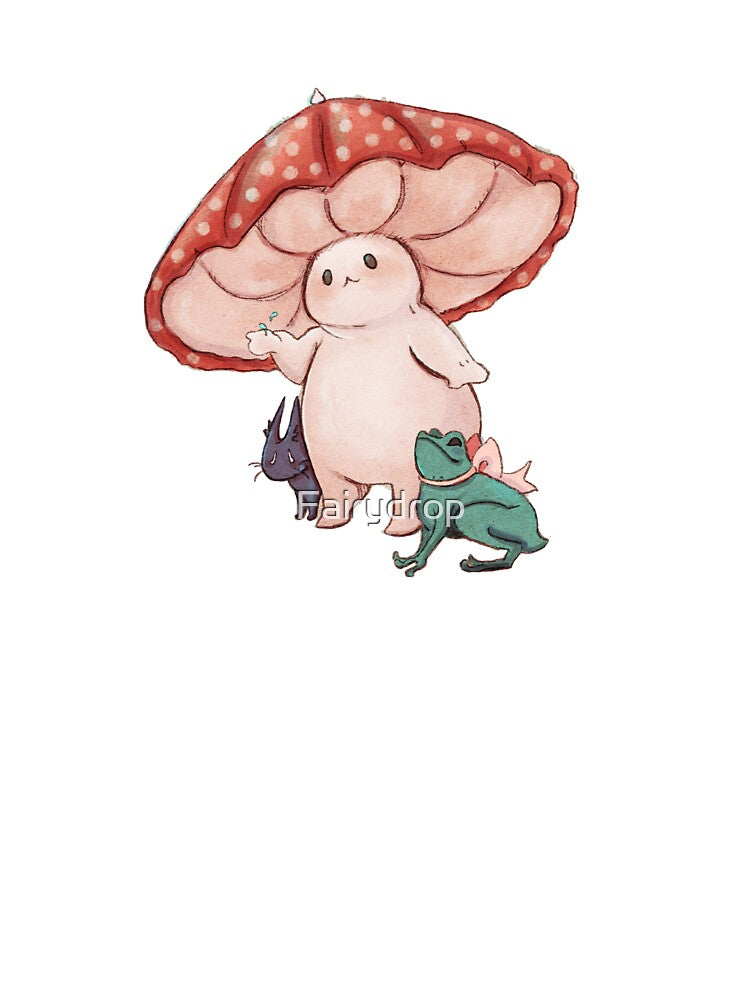 Mushroom Umbrella on a Rainy Day by Fairydrop