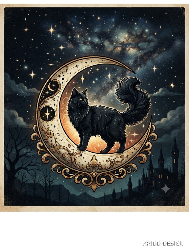 Magic Black Cat by KRIDD-DESIGN