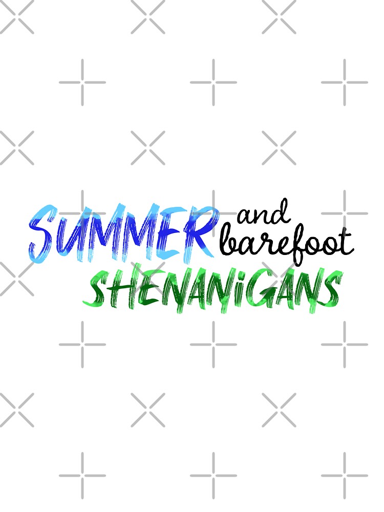 Summer And Barefoot Shenanigans Sticker by Marianna's Meraki