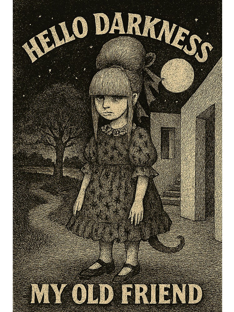 Hello Darkness My Old Friend by Monkeysalad