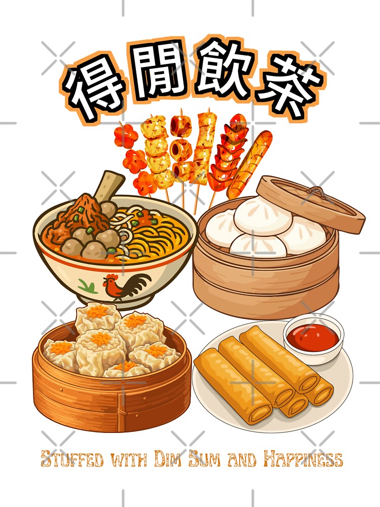 Stuffed With Dim Sum and Happiness by Glitteringworld