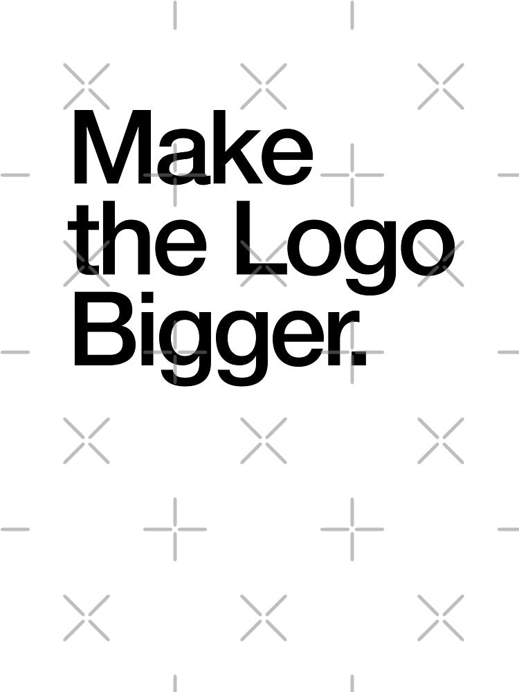 Make the logo bigger by lalunadraw1