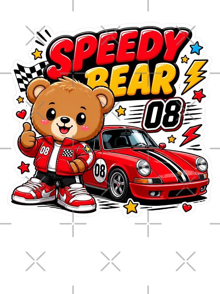 Cute Kawaii Racing Club Collection | Original Sports Car Mascot PNG Stickers | Premium Streetwear Graphics by Stylestickers55