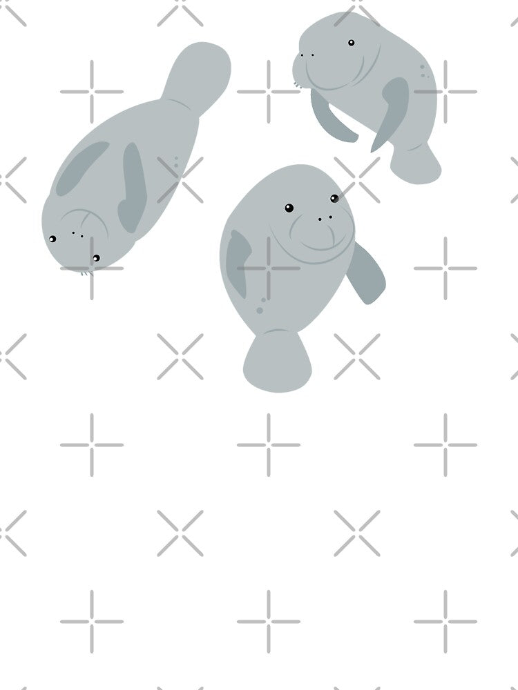 Manatee Sea Cow Cute Ocean Animal by DinoKate