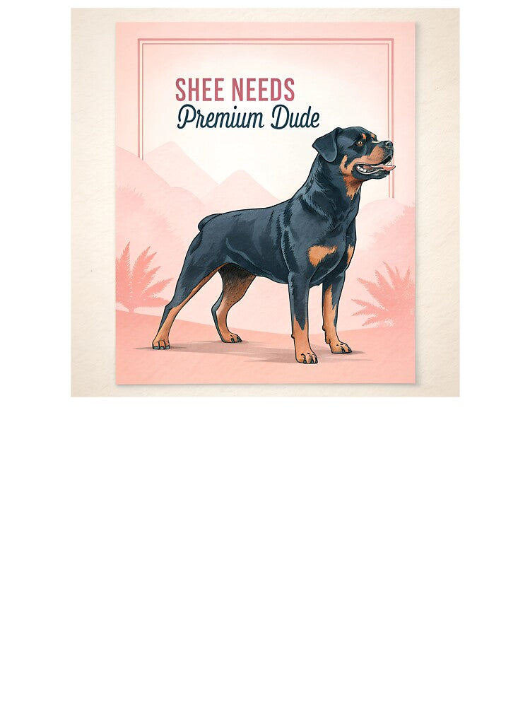 She needs Premium dude rottweiler by AhArtMe