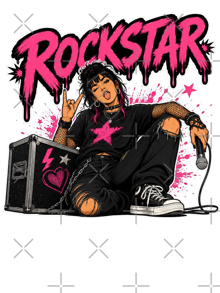 The rockstar: that girl who wants to conquer the world. by ImagineThisOne