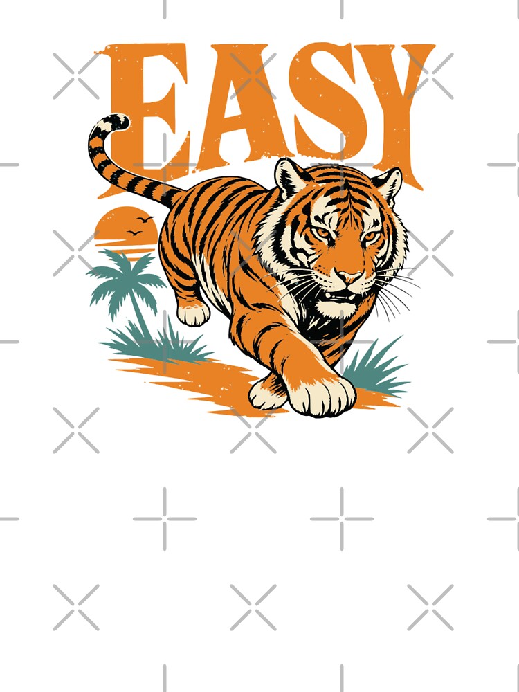 Easy Tiger Summer Vintage Retro Sunset by Auchi_Verse