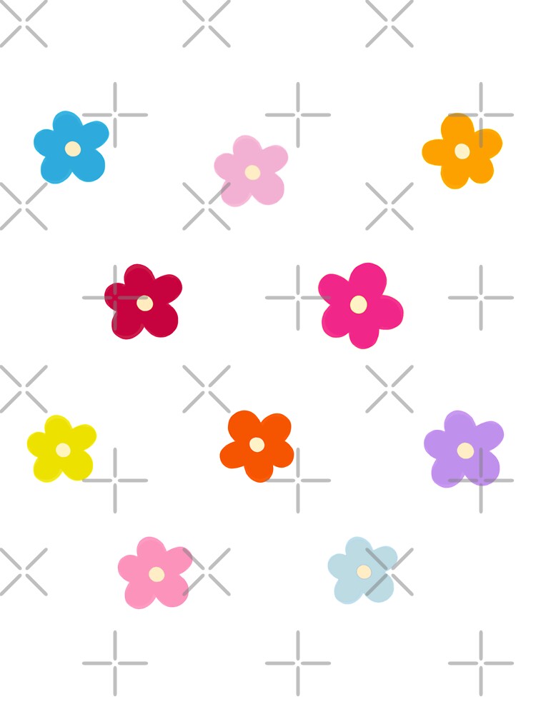 groovy retro aesthetic flowers by CharmCitySweet