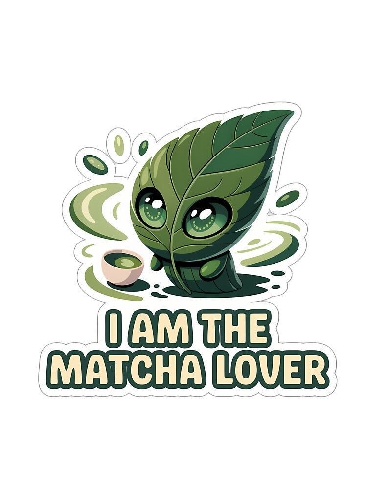 Whimsical Matcha Leaf Spirit by NiftyWrx