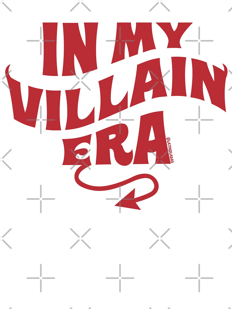 In My Villain Era / Bookworm Aesthetic Red Sassy Devil Horns and Tail for Girlie Kindle Readers Tbr Booktok by Latinoladas