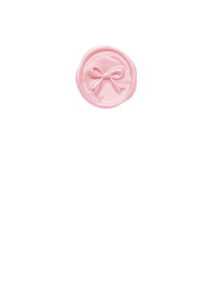 Coquette bow wax stamp by Pixiedrop
