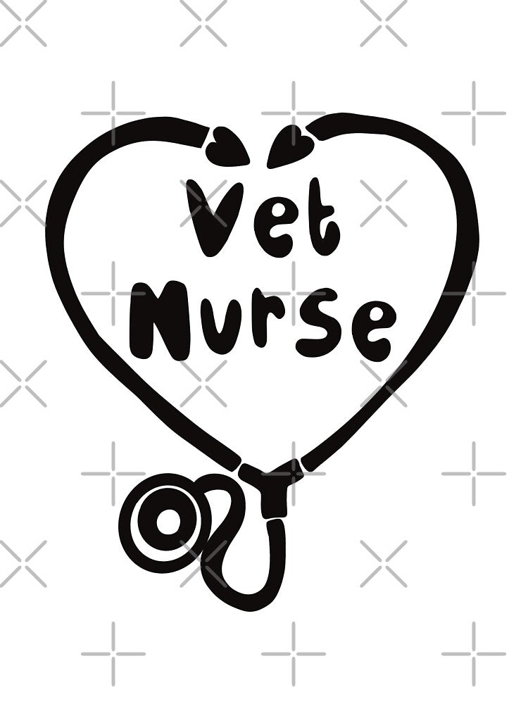 V is for Vet Nurse, | Animal Care & Veterinary Art Design by PrettylittlepastelUk