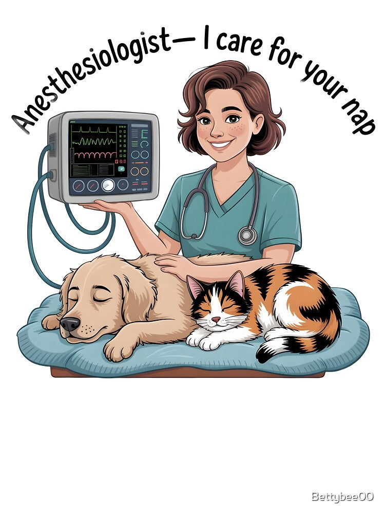 Vet life - Anesthesiologist - I care for your nap by Bettybee00