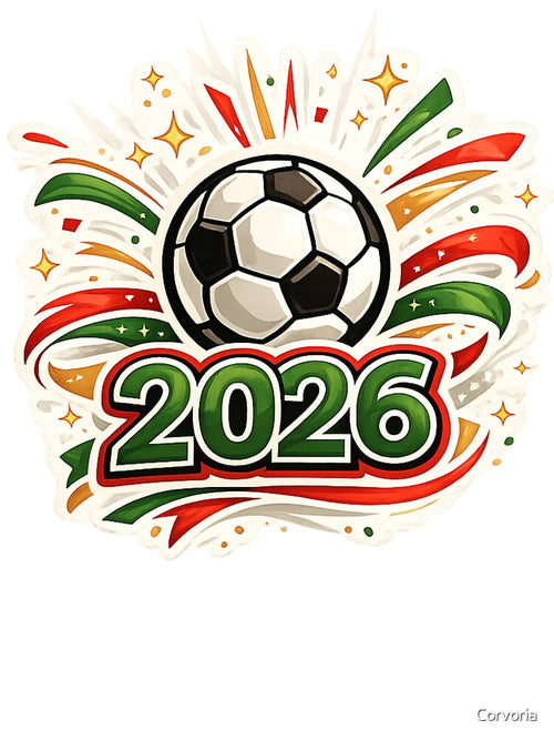 2026 Soccer Fan Celebration Badge by Corvoria