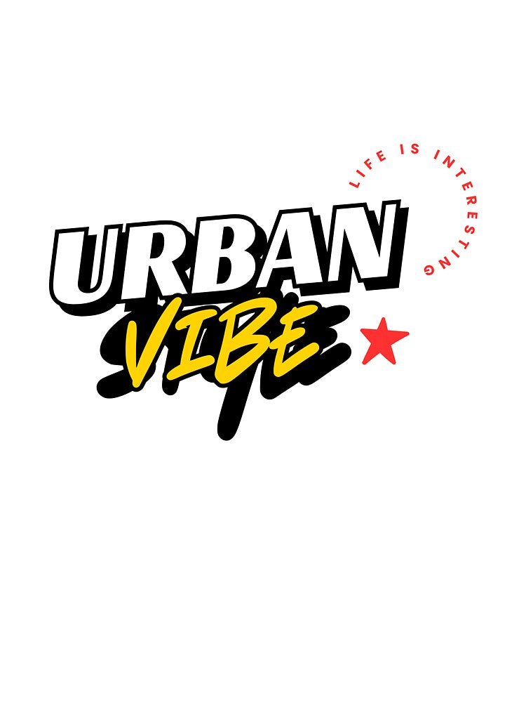 Urban Vibe Streetwear Typography Design by YOANAH