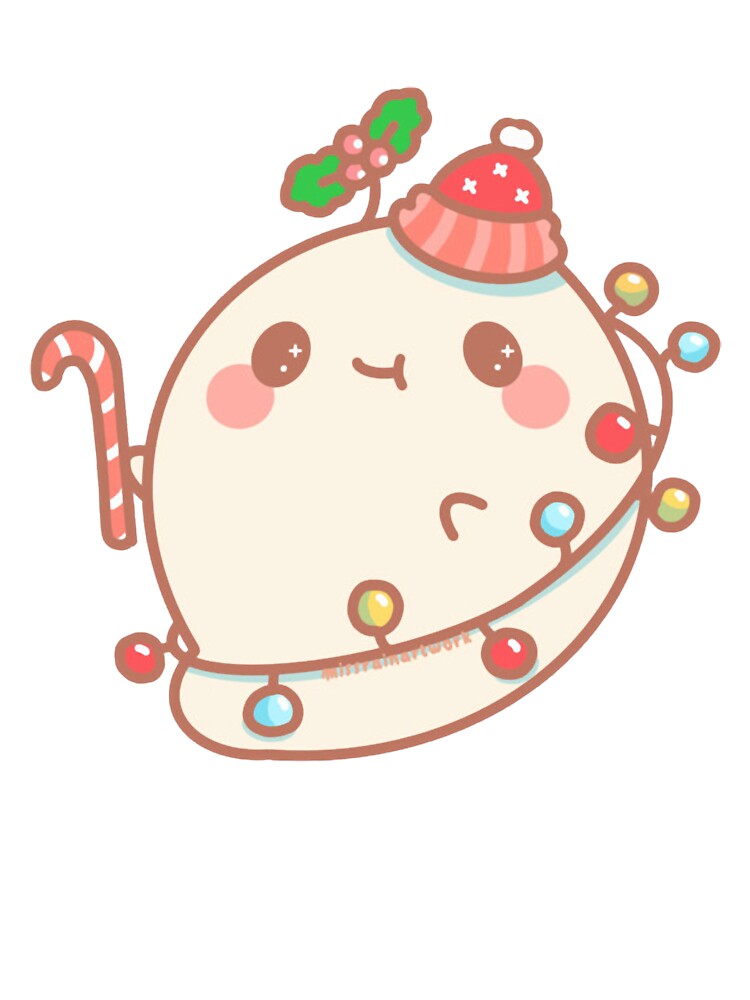 Xmas Ghostie Cute Magical Christmas Tree Holiday Graphic by missrainartshop
