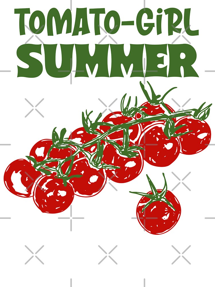Tomato Girl Summer Illustration by MaiZephyr