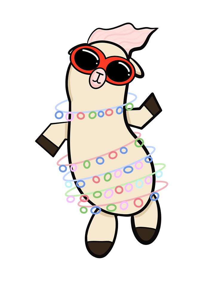Dancing Llama with Rings by CreativeArts17