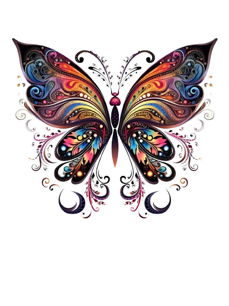 Psychedelic Butterfly by Sol-threads