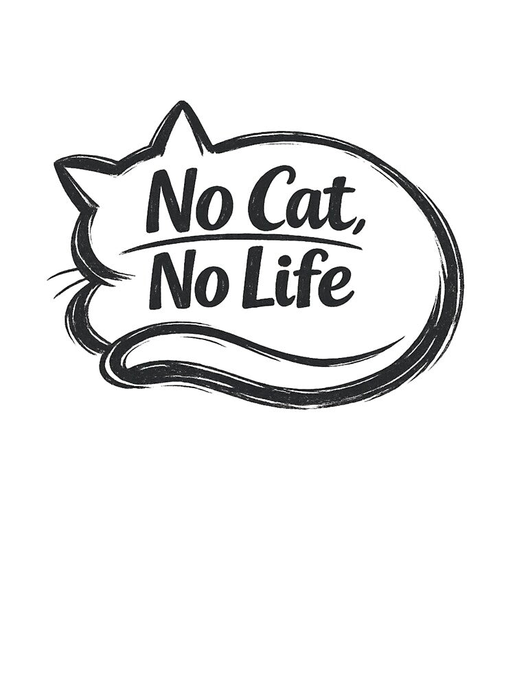No Cat No Life Essential T-Shirt Cat Lover by SoftSproutstu