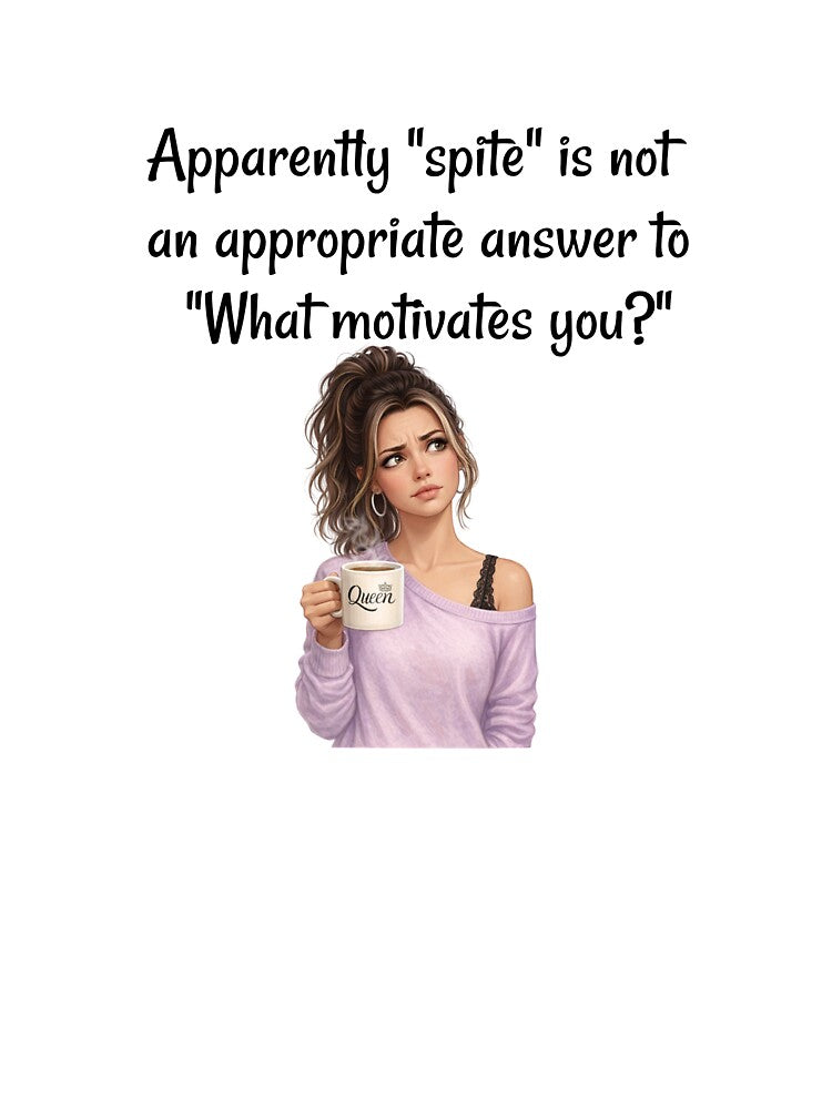 Funny Attitude quote by Blush Meadow Trading Co