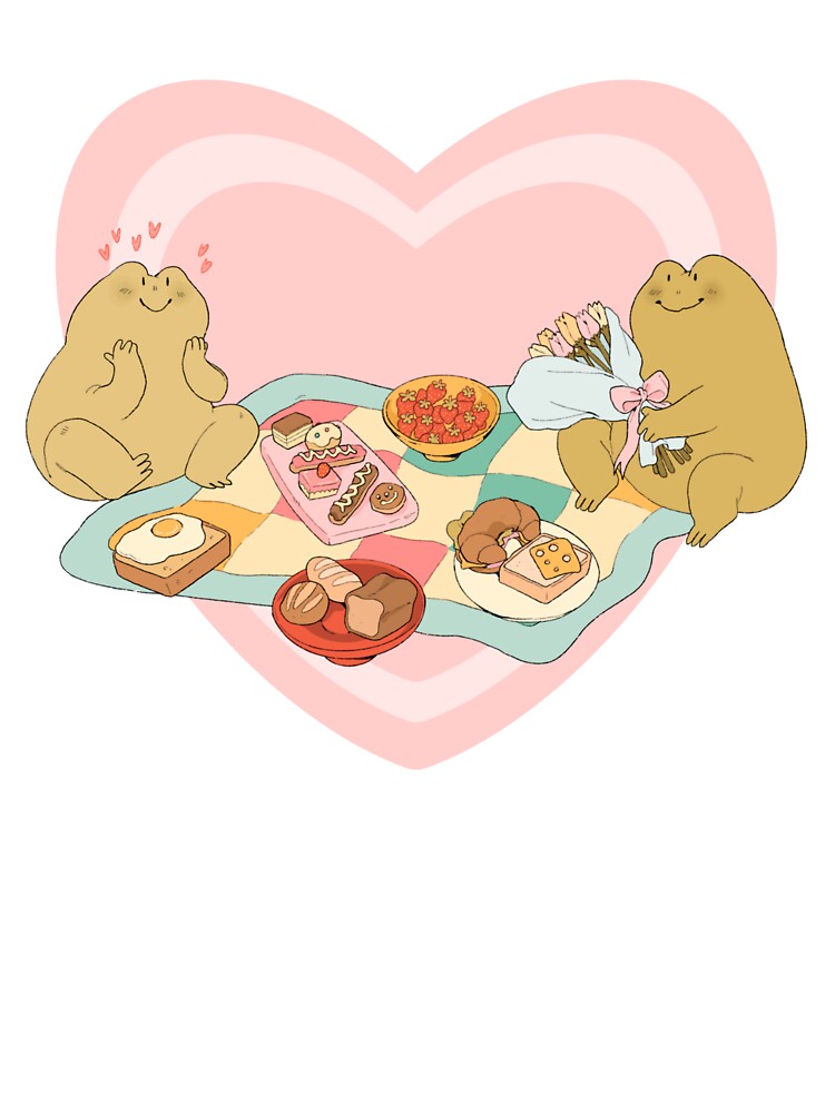 Frog Picnic! by peachy-doodle