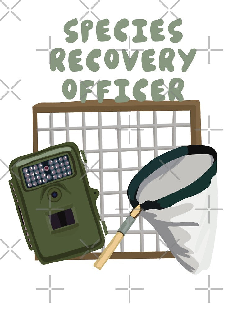 Species Recovery Officer | Wildlife Conservation Job | Zookeeper and Animal Lover Gift by PrettylittlepastelUk