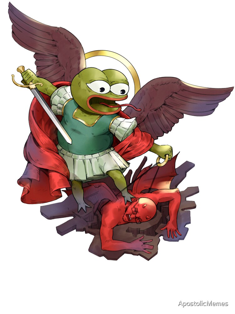 St. Michael Pepe by ApostolicMemes
