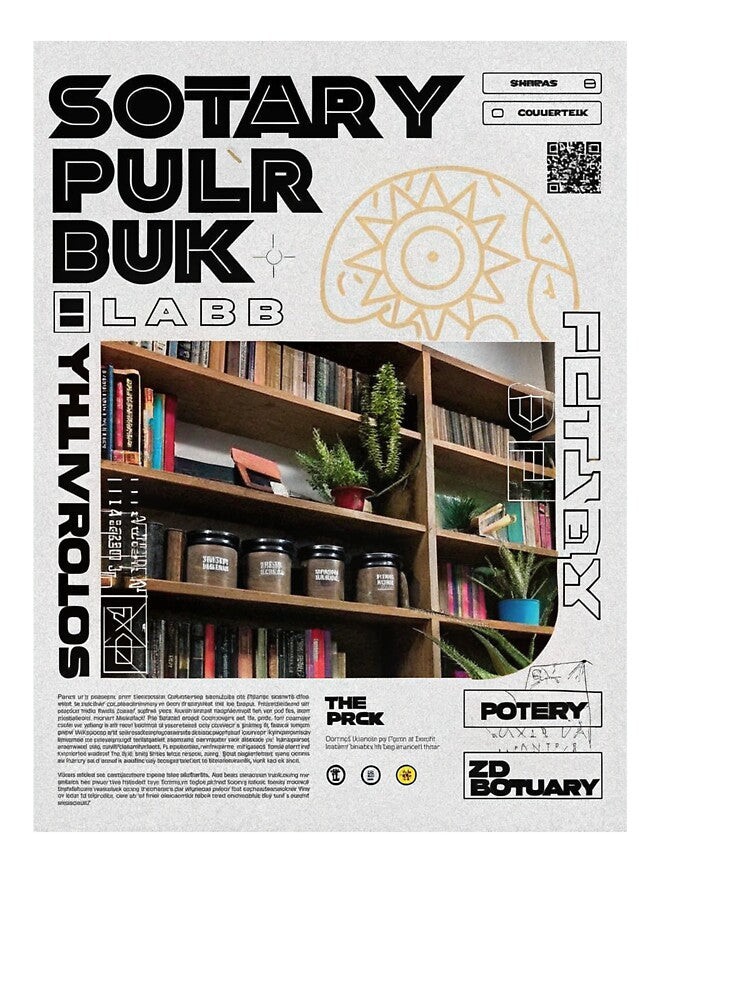 SOTARY PULR BUK: Solarpunk Bookshelf and Plants by Raw-Ink