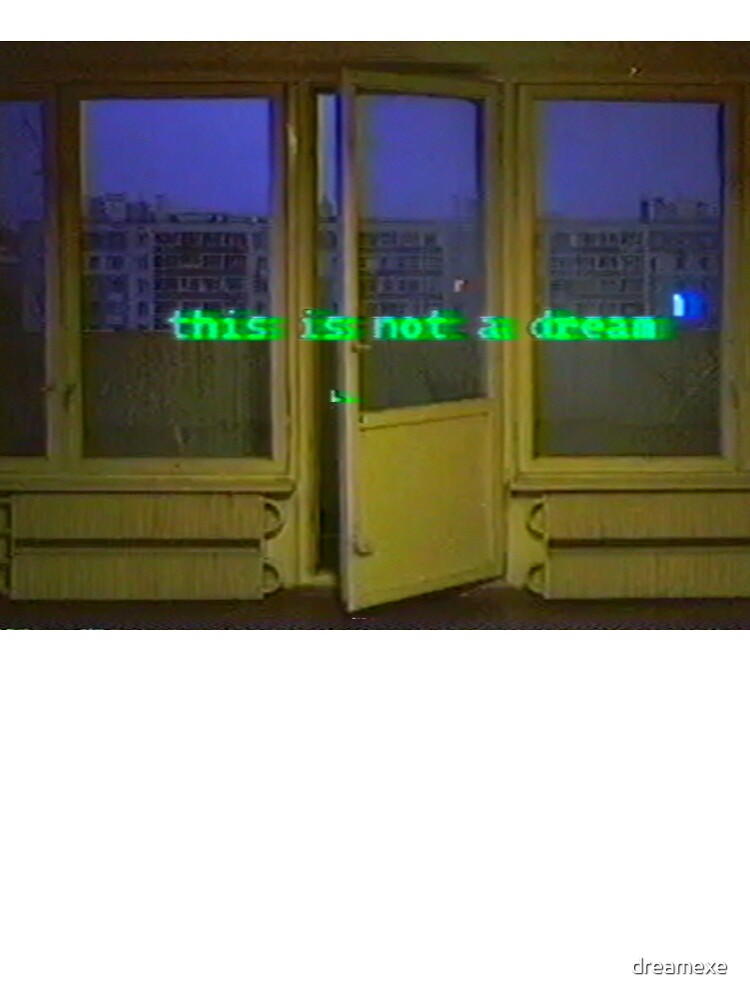 Not a dream | VHS | Liminal Space Aesther by dreamexe